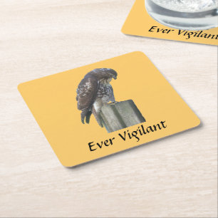Papper Underlägg - Falcon - Alltid vektigt Kvadrat
