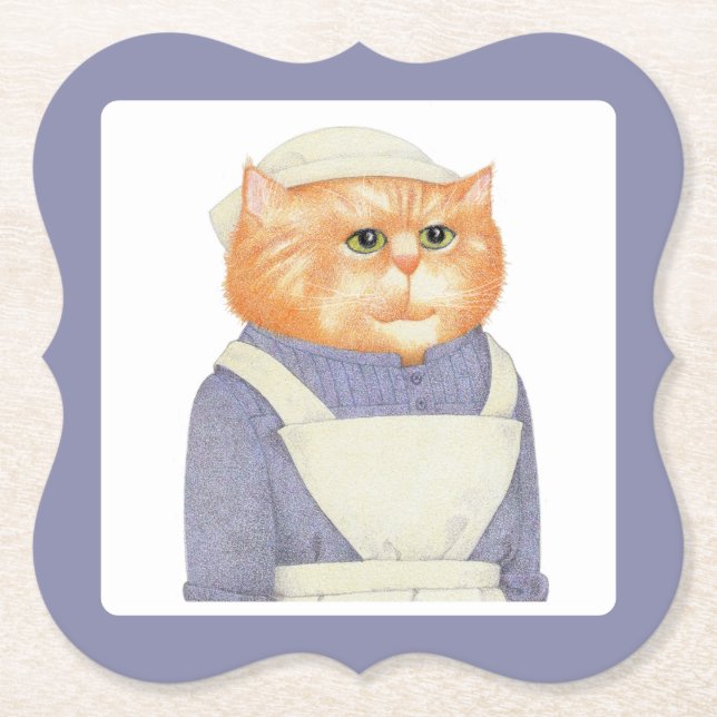 PAPPER Underlägg för COOK-CAT-hakparentes (Framsida)