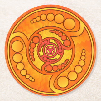 Papper Underlägg för Dimension ÖGA Rund