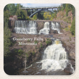 Papper underlägg för krusbär kvadrat