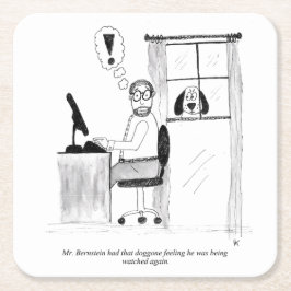 Papper Underlägg för taggTecknad