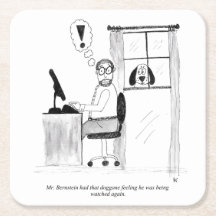 Papper Underlägg för taggTecknad