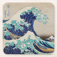 PAPPER UNDERLÄGG: HOKUSAI : WAVE