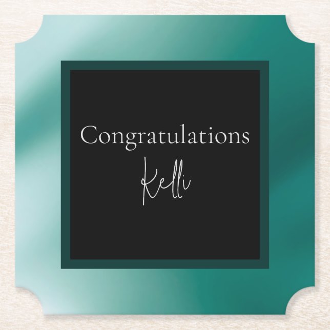 PAPPER UNDERLÄGG i ELEGANT FÄRG (Framsida)