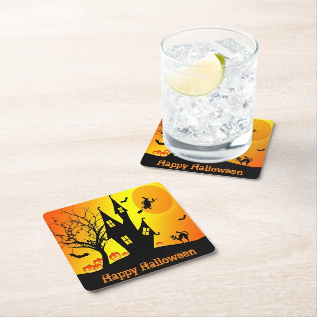 PAPPER UNDERLÄGG i HAPPY HALLOWEEN (Insitu)