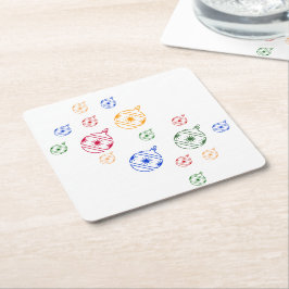 Papper Underlägg - Julgran-prydnadsföremål