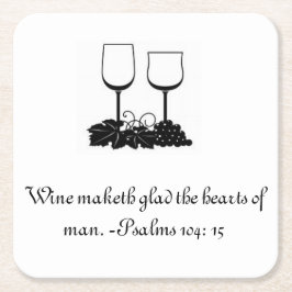 Papper Underlägg Kvadrat