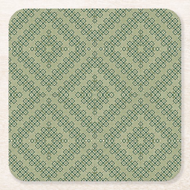 Papper Underlägg Kvadrat (Framsidan)