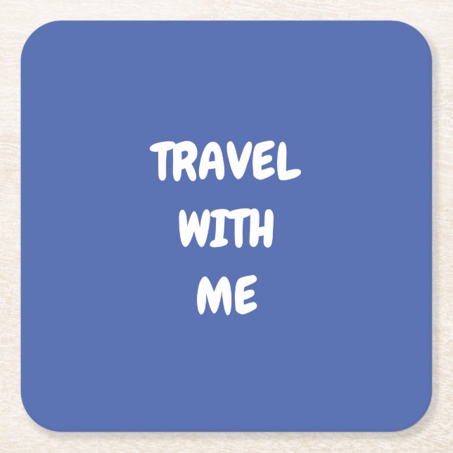 Papper Underlägg Kvadrat (Framsidan)