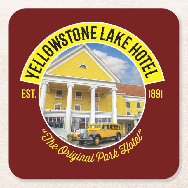 Papper Underlägg Kvadrat (Framsidan)