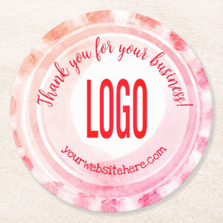 Papper Underlägg på Sunburst Peppermint Candy Squa