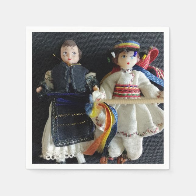 Papper Underlägg Pappersservett (Framsidan)