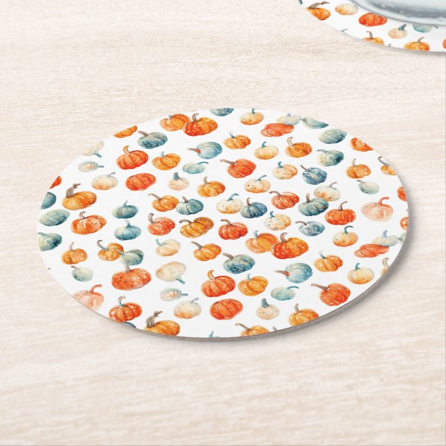 Papper Underlägg Rund (Vinklad)