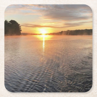 Papper Underlägg Sjö Oconee Sunrise-fotodesign