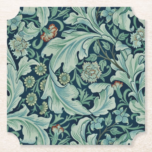 PAPPER UNDERLÄGG: WILLIAM MORRIS: BLOMMIGT UNDERLÄGG PAPPER (Framsida)