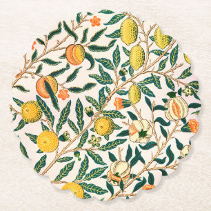 PAPPER UNDERLÄGG: WILLIAM MORRIS : POMEGRANAT UNDERLÄGG PAPPER