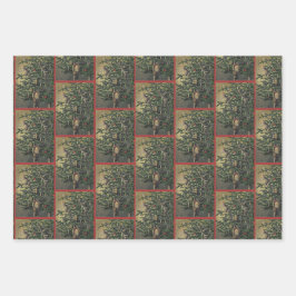 Papper uppsättning 1 för julafton