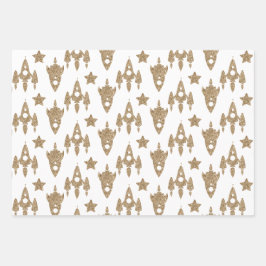 Papper uppsättning för radbyte som omfattas av bla