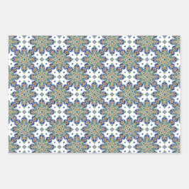 Papper uppsättning med 3 Lakan för medaljon