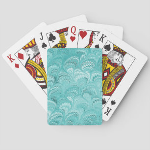 Papper utformning av Aqua MarLED Casinokort