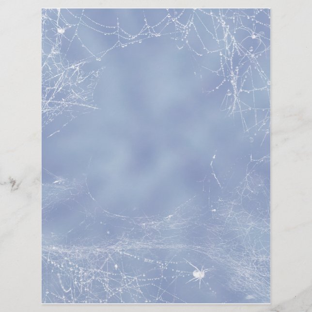 papper utformning av spindelnätet (Framsida)