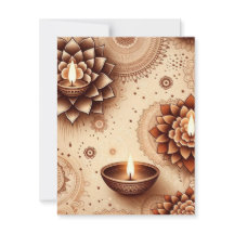 Papper utskrift av guld & Bronze Diwali-skrapbok