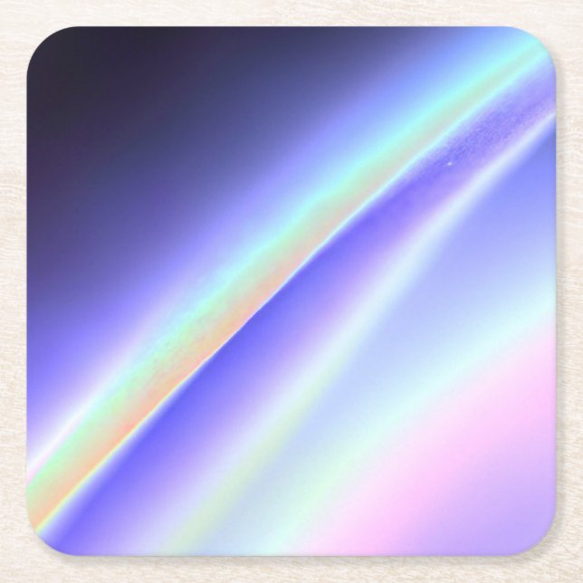 Papper utskrift av magiskt Färg Underlägg Kvadrat (Framsidan)