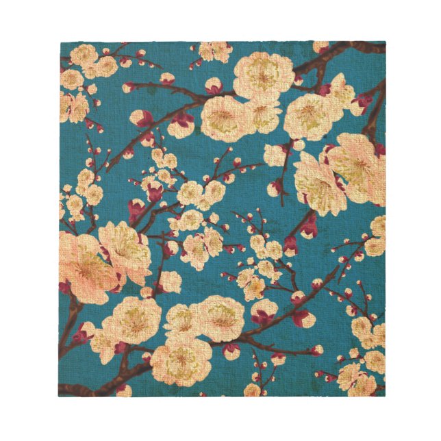 Papper utskrift av vintage, traditionell japansk anteckningsblock (Framsida)