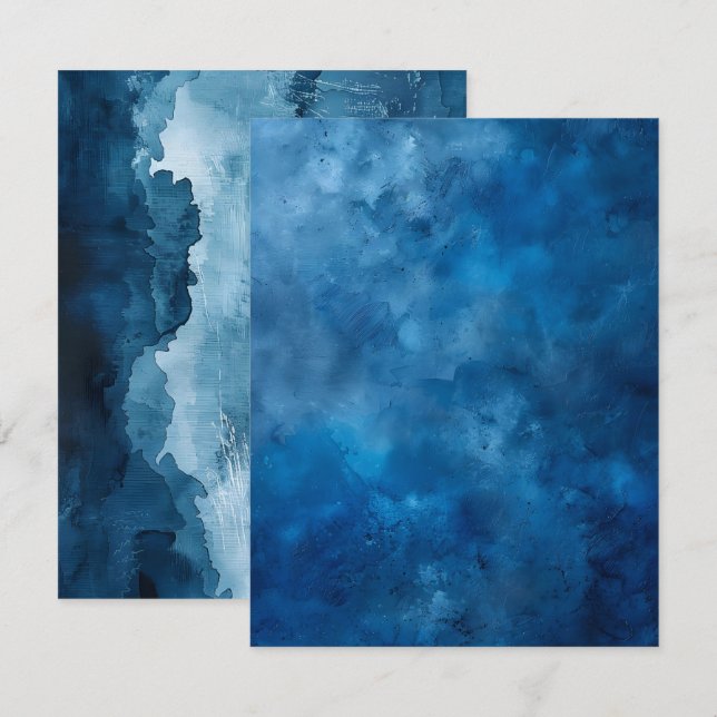 Papper utskriven Bläck-utskrivbar skrapbok Inbjudningar (Fram/baksida)