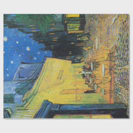 Papper: Van Gogh : CAFÉ TERRACE VID KVÄLL Presentpapper