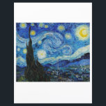 PAPPER: VAN GOGH : STARRY NATT KVÄLL<br><div class="desc">PAPPER: VINCENT Van Gogh : STARRY NIGHT</div>