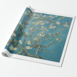 Papper VARNING: VINCENT VAN GOGH, ALMOND BLOMMAR Presentpapper