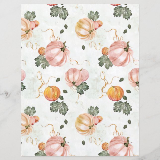 papper vattenfärgspumpa, mönster (Framsida)