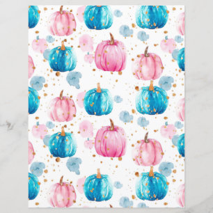 papper vattenfärgspumpa, mönster