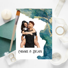 Papper vattenfärgsskrapa för Aqua-skrapbok