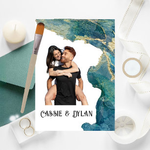 Papper vattenfärgsskrapa för Aqua-skrapbok