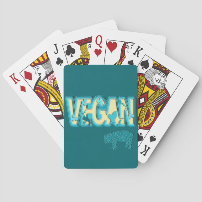 Papper venkatanskutskärning casinokort (Baksidan)