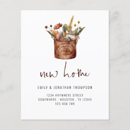 PAPPER | Vild Blommor för automatisk anslutning ti Flygblad