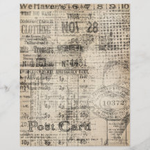 papper vintage för borttagning av skrapbok (1)