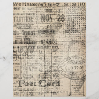 papper vintage för borttagning av skrapbok (1)