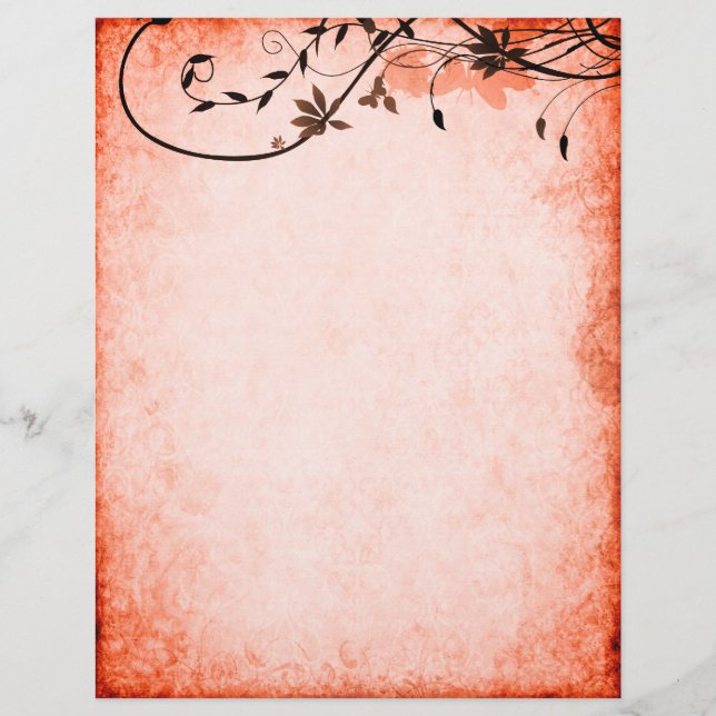 papper vintage för elegant (Framsida)