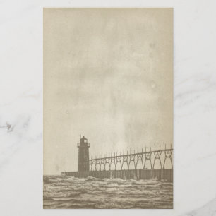 Papper vintage för fyrhjuling