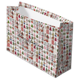 Papper Vintage jul Collage | Retro-Helgdag