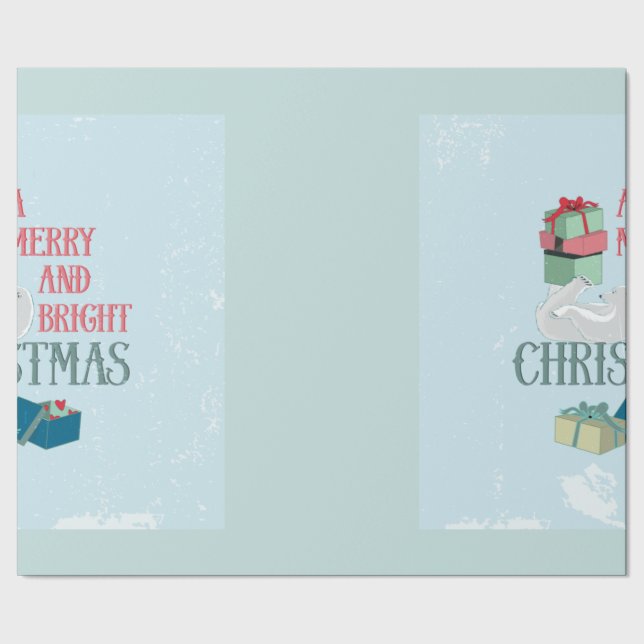 Papper Vintage-julafton Presentpapper (Söm)