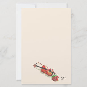Papper: Violin & Ro Brevpapper