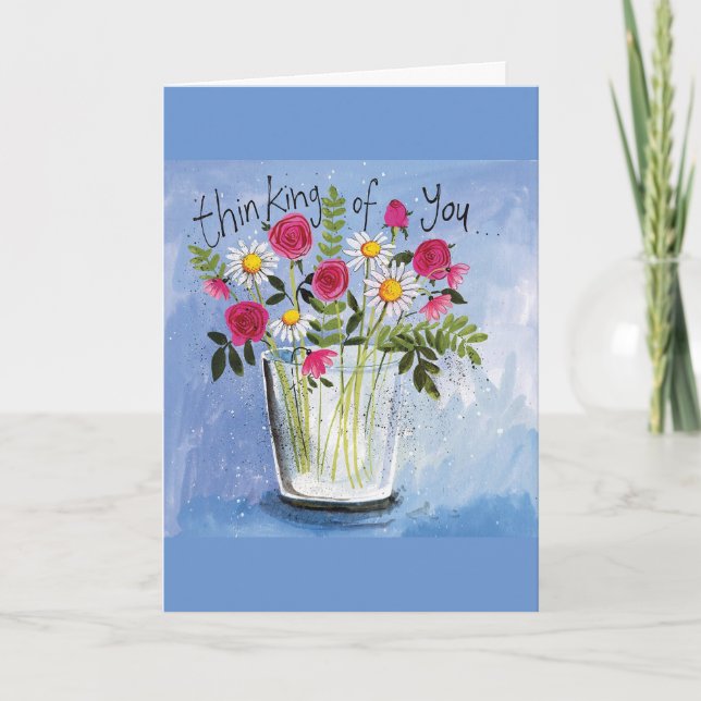 PAPPERAD HJÄRTA SKICKAR "TÄNKNING AV DIG BIRDAGKOR KORT (Framsida)