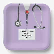 Pappers tallrikar för medicinska fakultetens exame