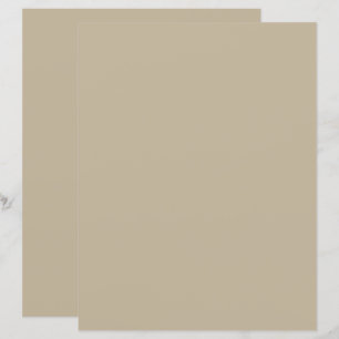 Pappersblad Elegant Beige Kreativ Brevpapper