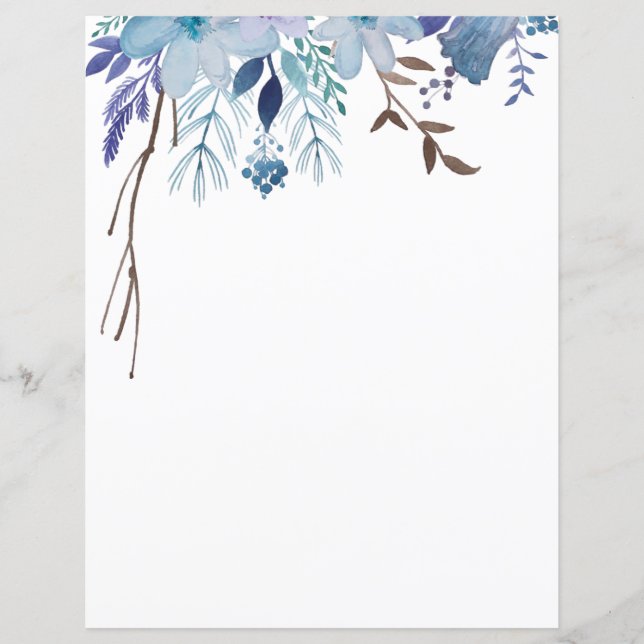 Pappersblad - Sommarblues (Framsida)