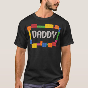 Pappersblock Master Builder Brick Builder Birthd T Shirt